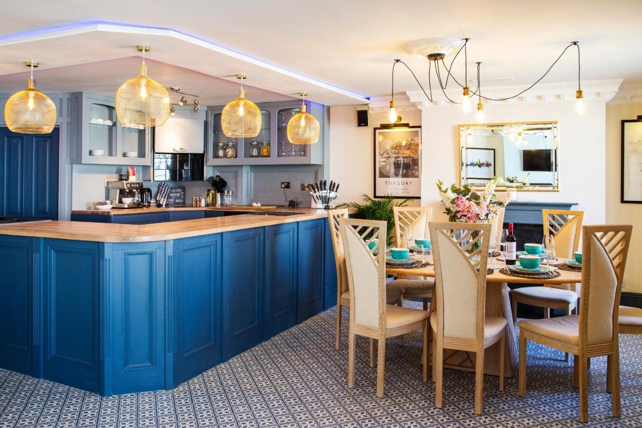 Cosy Open Plan Harbourside Inn With Superking Beds, Wood Burning Stove And Bar Torquay Exterior foto